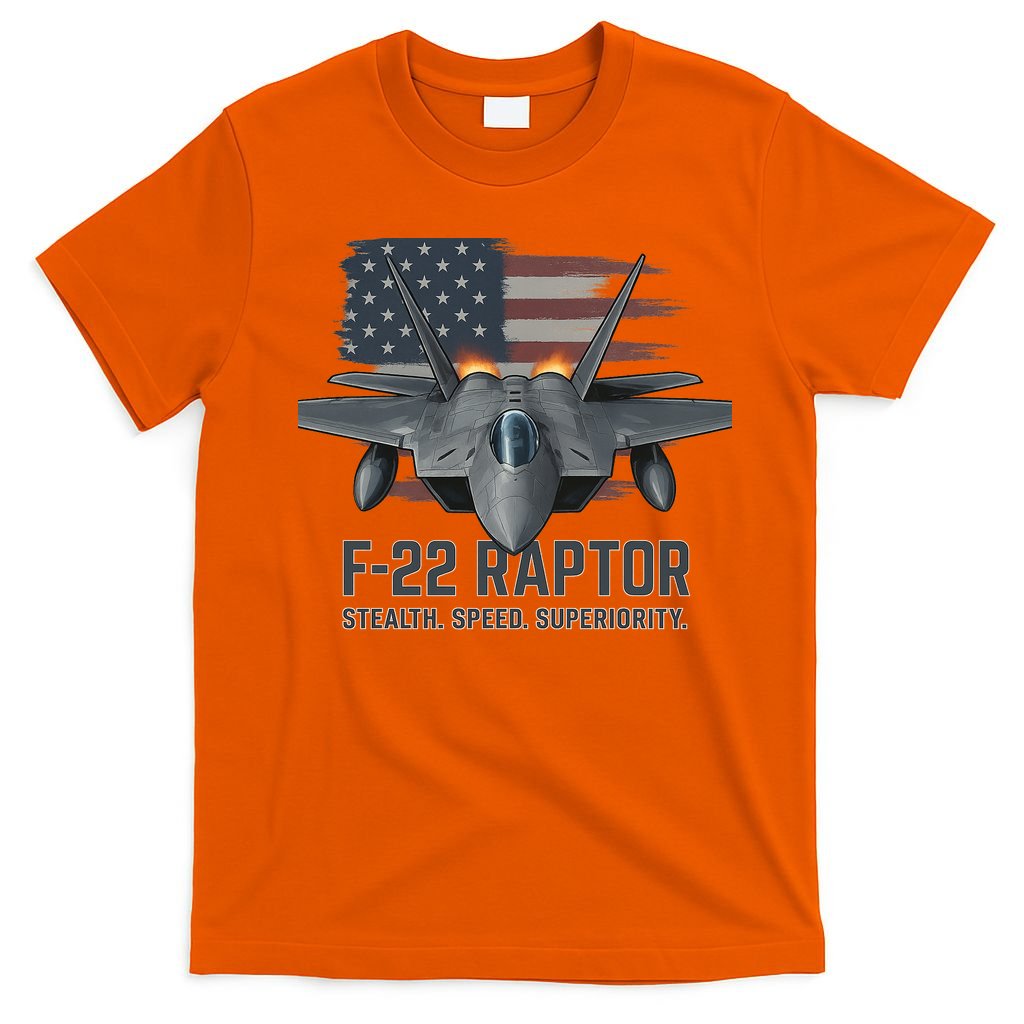 F-22 Raptor Stealth Speed Superiority T-Shirt