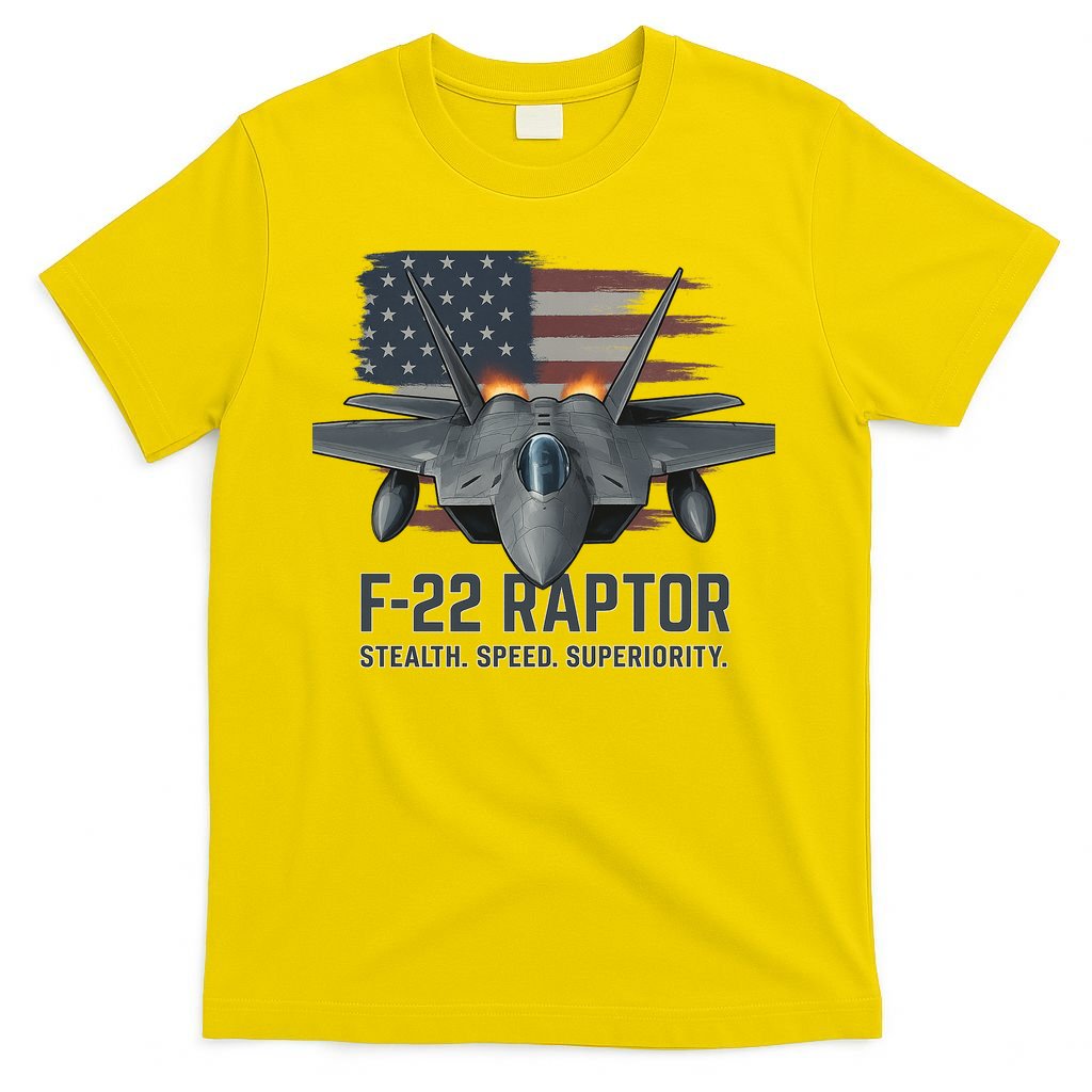 F-22 Raptor Stealth Speed Superiority T-Shirt