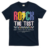 Funny Rock The Test Don't Stress Testing Day Teacher Student T-Shirt
