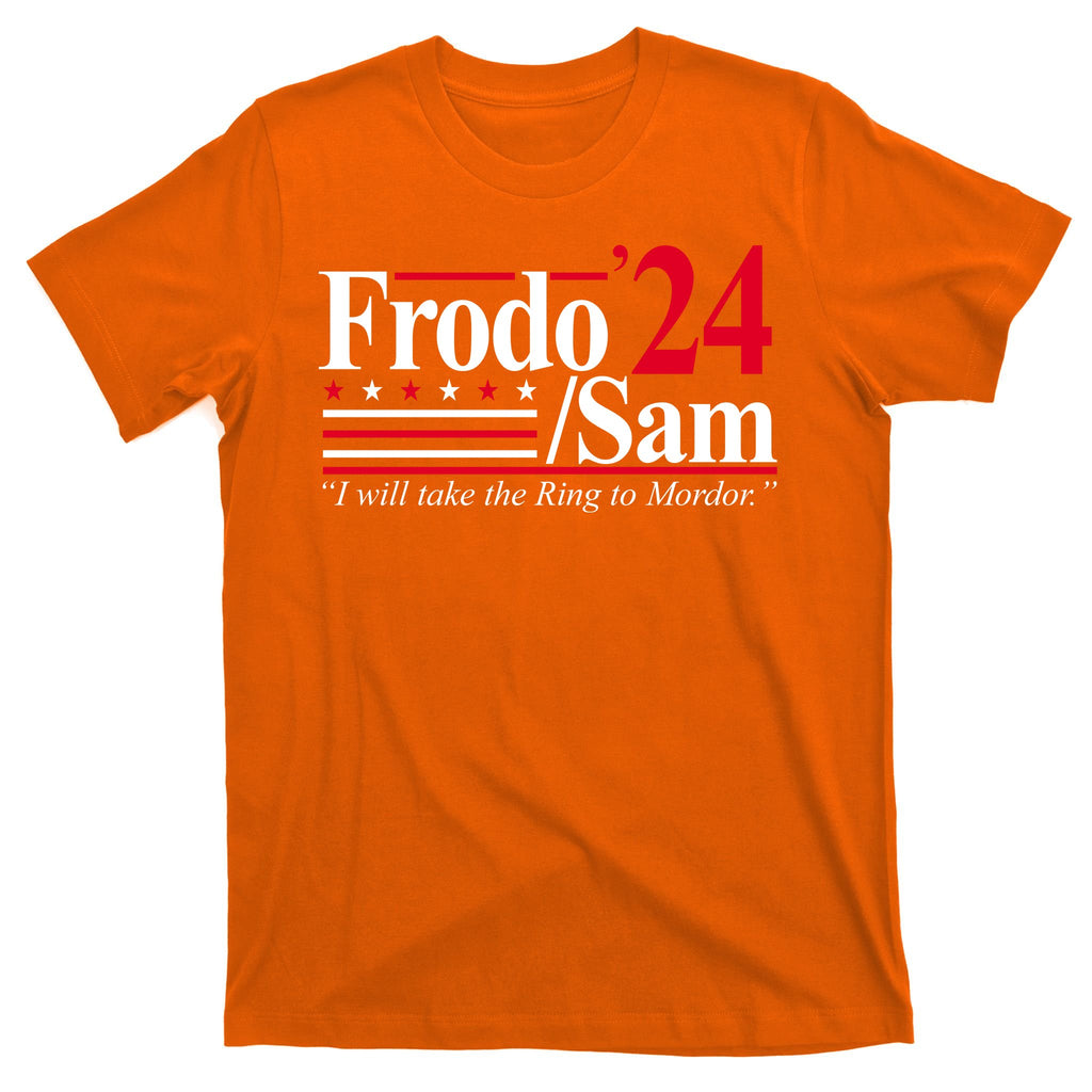 Frodo Sam 2024 I Will Take The Ring To Mordor T-Shirt
