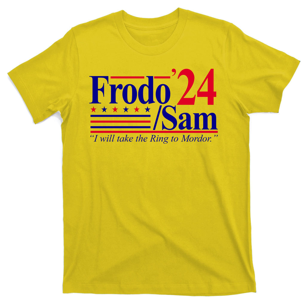 Frodo Sam 2024 I Will Take The Ring To Mordor T-Shirt