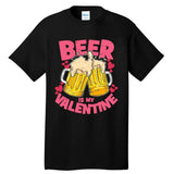 Funny Singles Day Beer Is My Valentine Tall T-Shirt