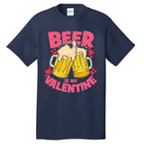 Funny Singles Day Beer Is My Valentine Tall T-Shirt