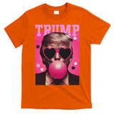 Funny Trump B.U.B.B.L.E Gum Sunglass Heart T-Shirt