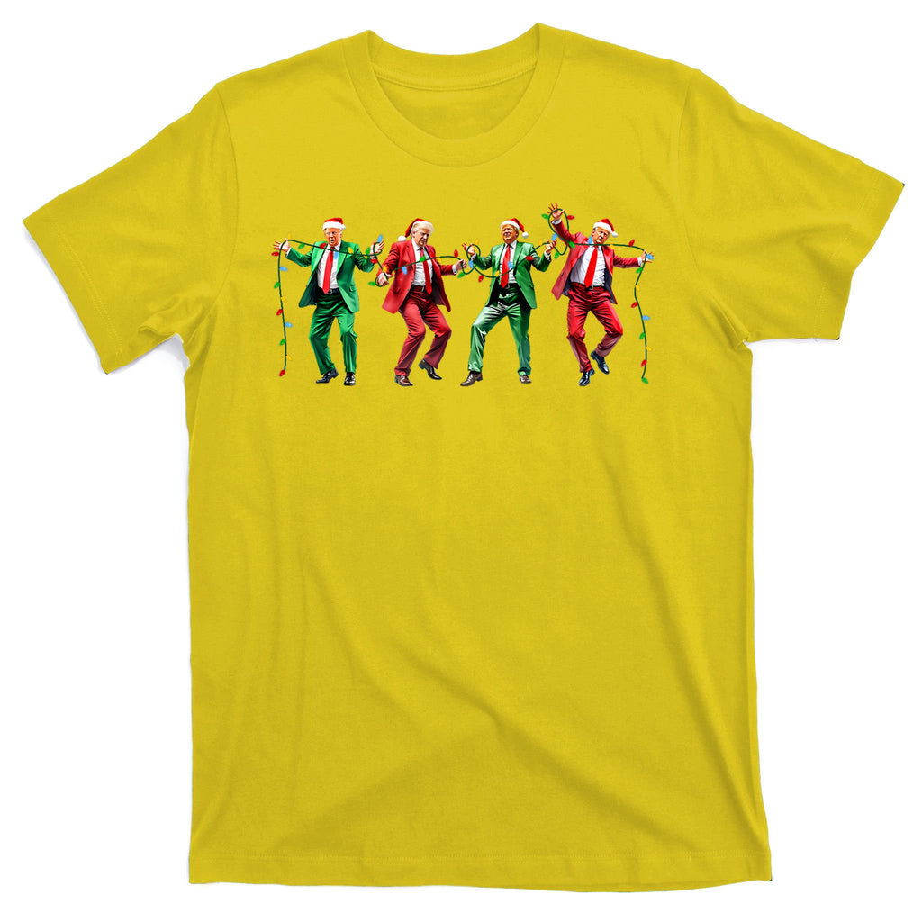 Funny Trump Dance Santa Claus Christmas T-Shirt