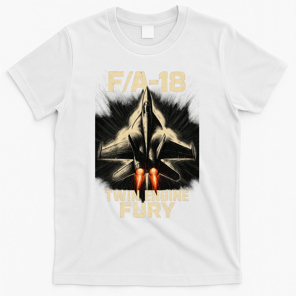 F/A-18 Twin Engine Fury T-Shirt