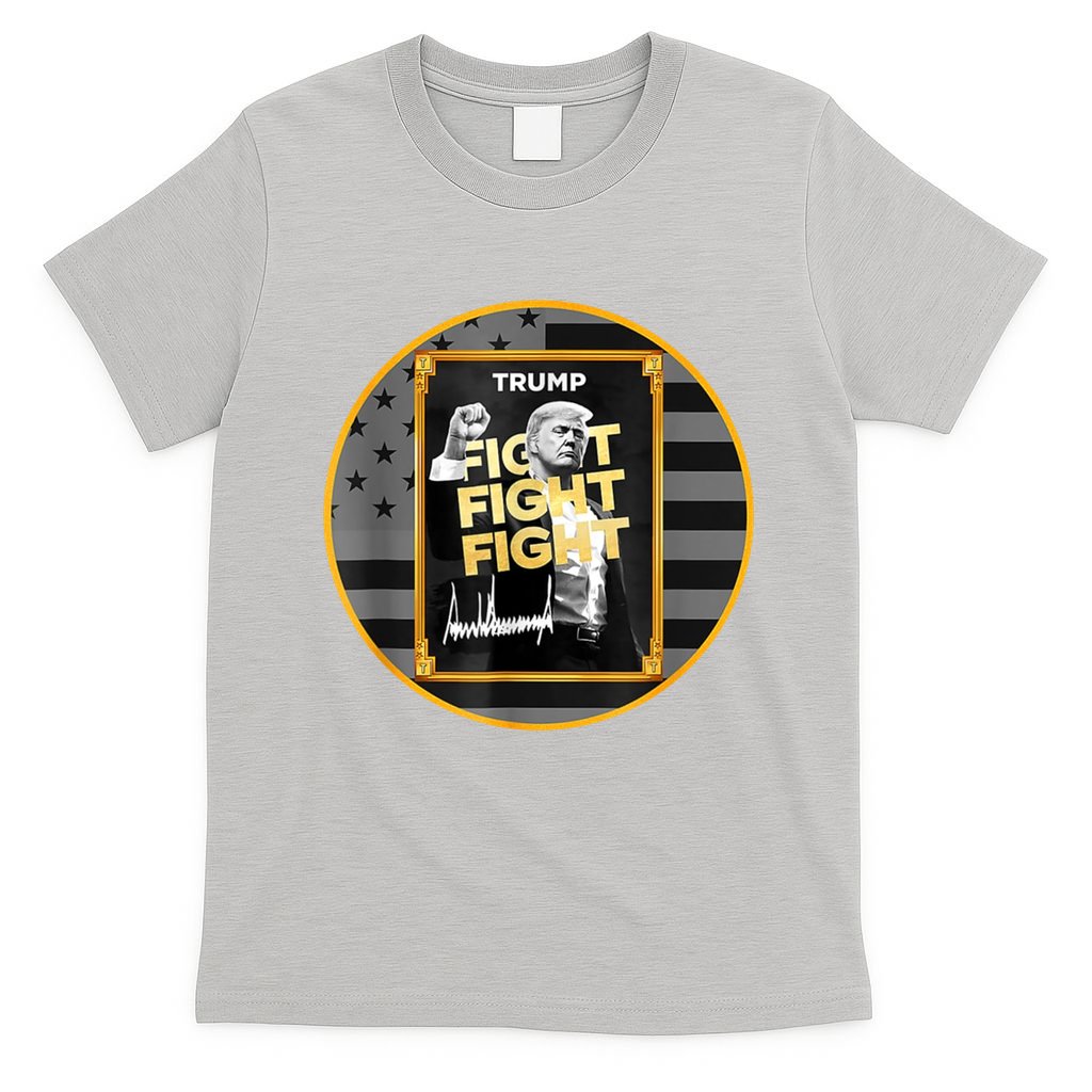Funny Trump Fight Meme Coin Crypto President T-Shirt
