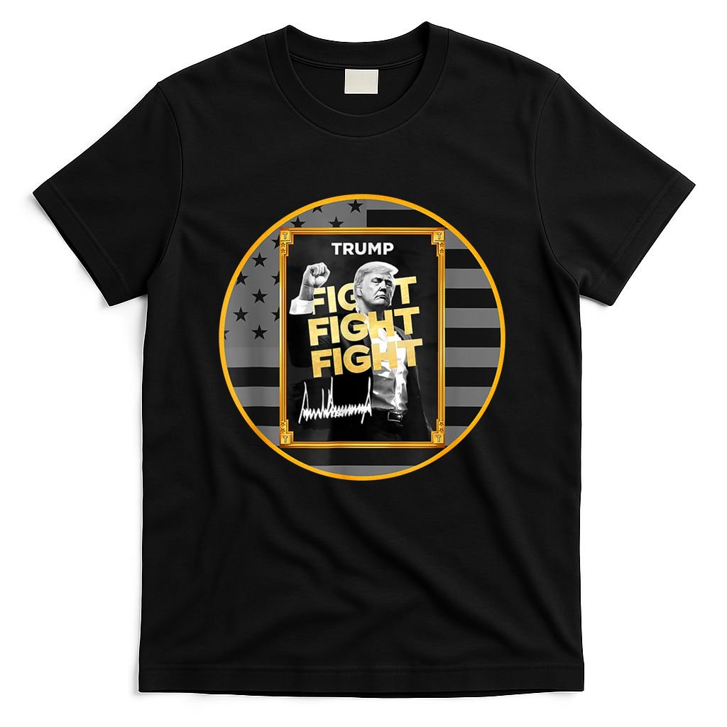 Funny Trump Fight Meme Coin Crypto President T-Shirt