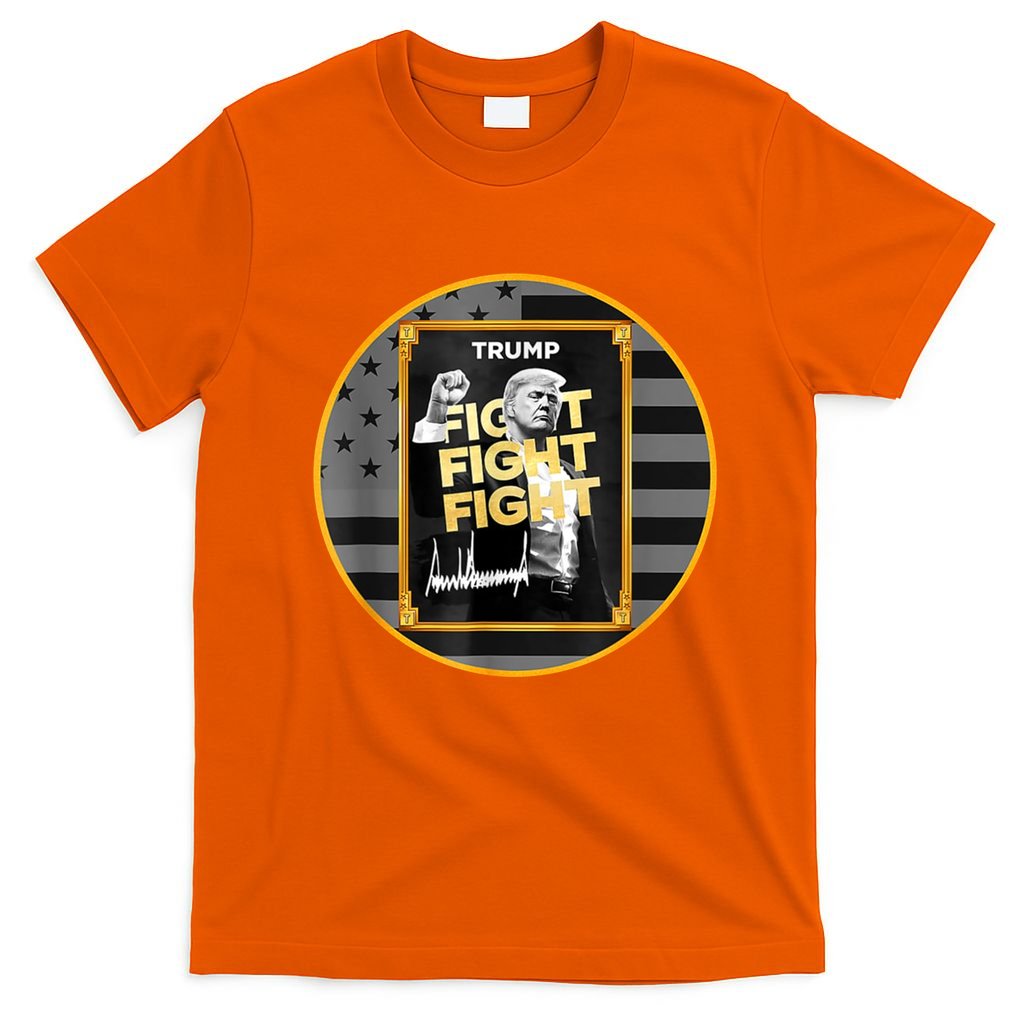 Funny Trump Fight Meme Coin Crypto President T-Shirt
