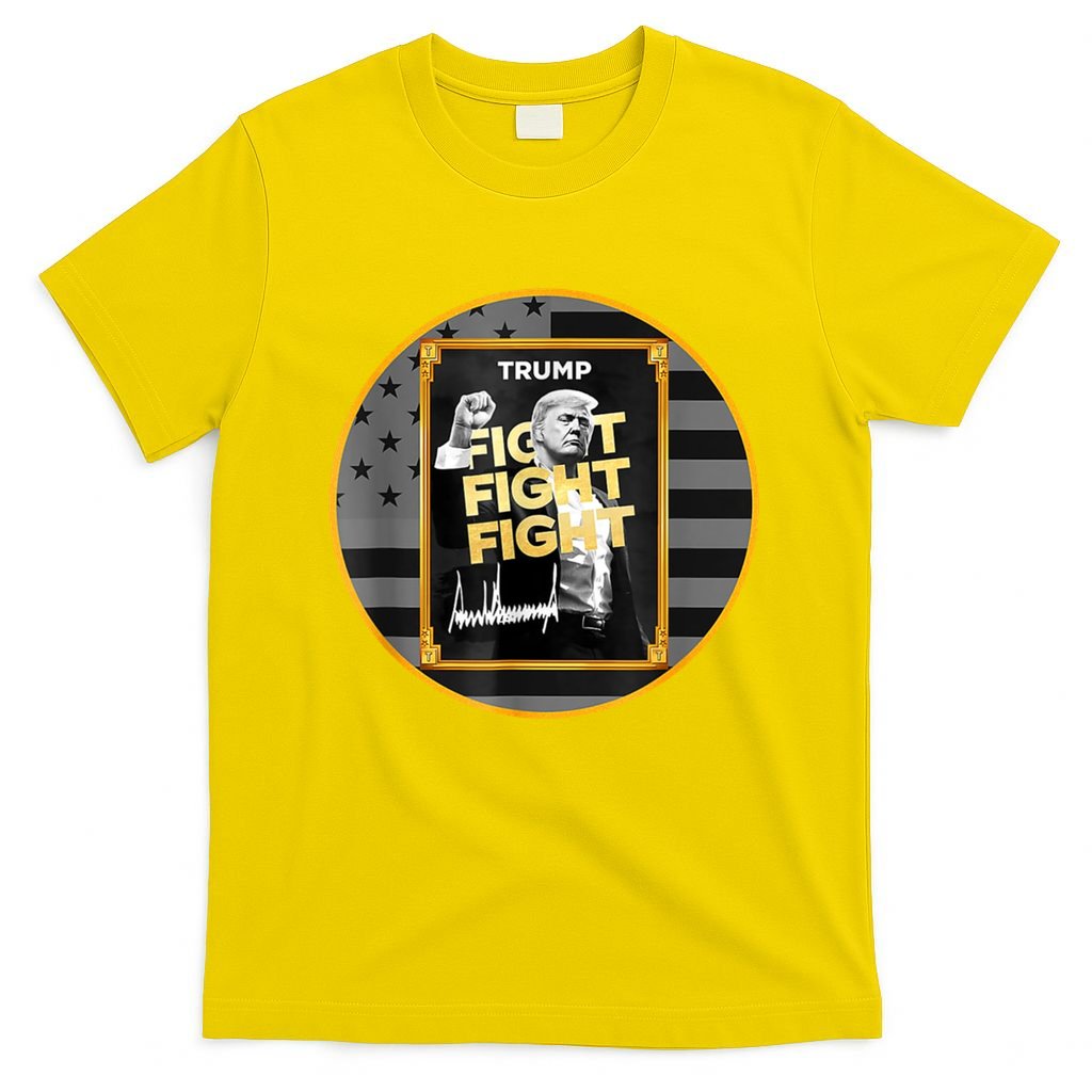 Funny Trump Fight Meme Coin Crypto President T-Shirt