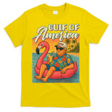 Funny Trump Flamingo Float Gulf Of US America Beach Lover T-Shirt