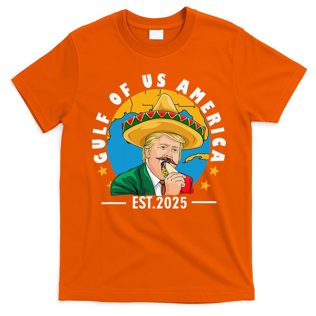 Funny Trump Gulf Of Us America 2025 Trump Merchandise T-Shirt