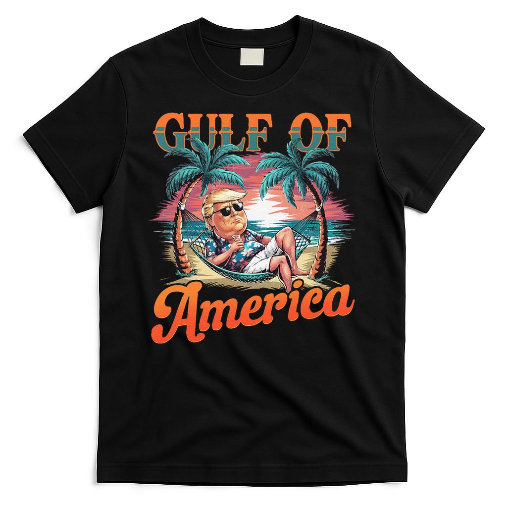 Funny Trump Gulf Of Us America Est 2025 T-Shirt
