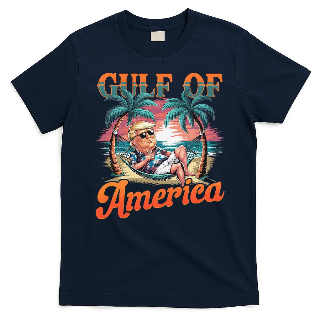 Funny Trump Gulf Of Us America Est 2025 T-Shirt
