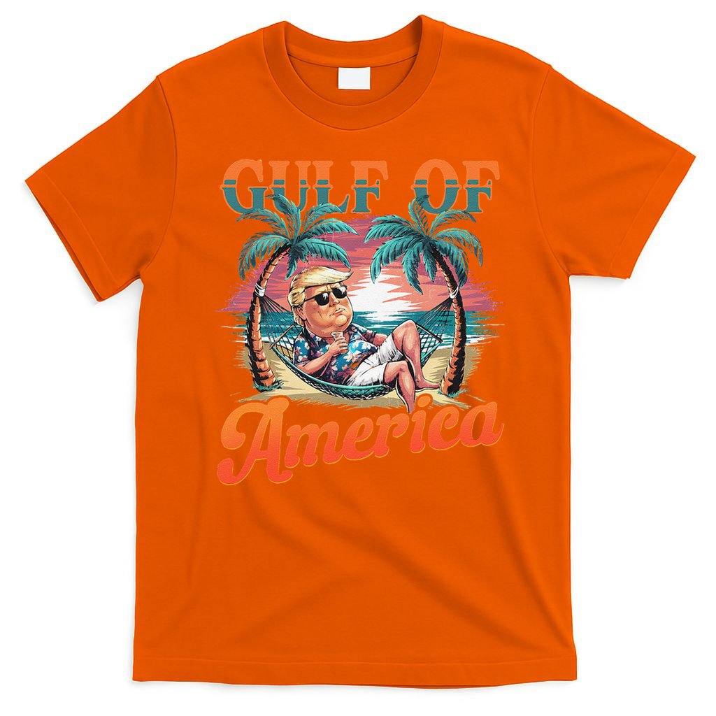 Funny Trump Gulf Of Us America Est 2025 T-Shirt