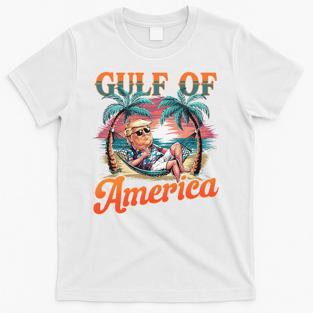 Funny Trump Gulf Of Us America Est 2025 T-Shirt