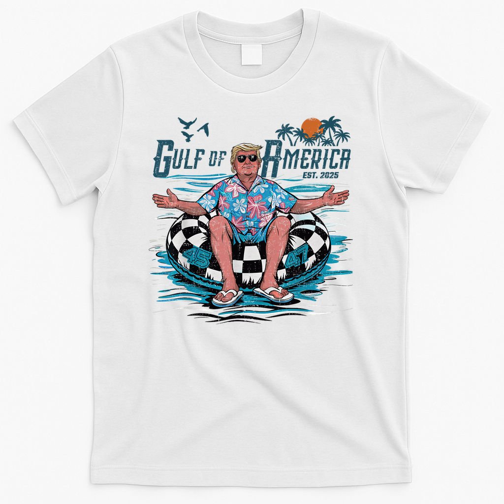 Funny Trump Gulf Of Us America 2025 Trump Merchandise T-Shirt