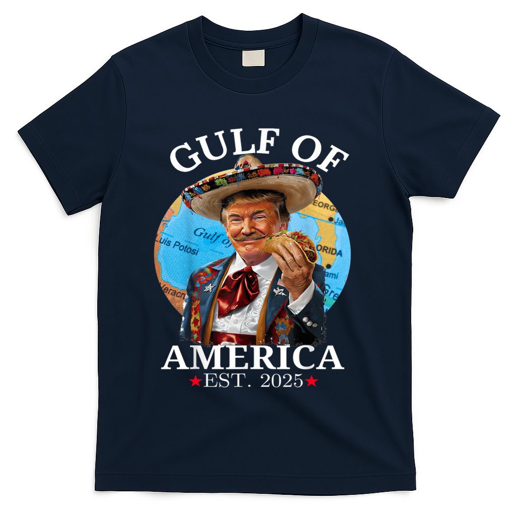 Funny Trump Gulf Of Us America Est 2025 T-Shirt