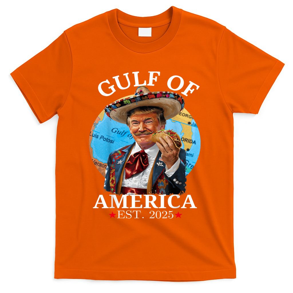 Funny Trump Gulf Of Us America Est 2025 T-Shirt