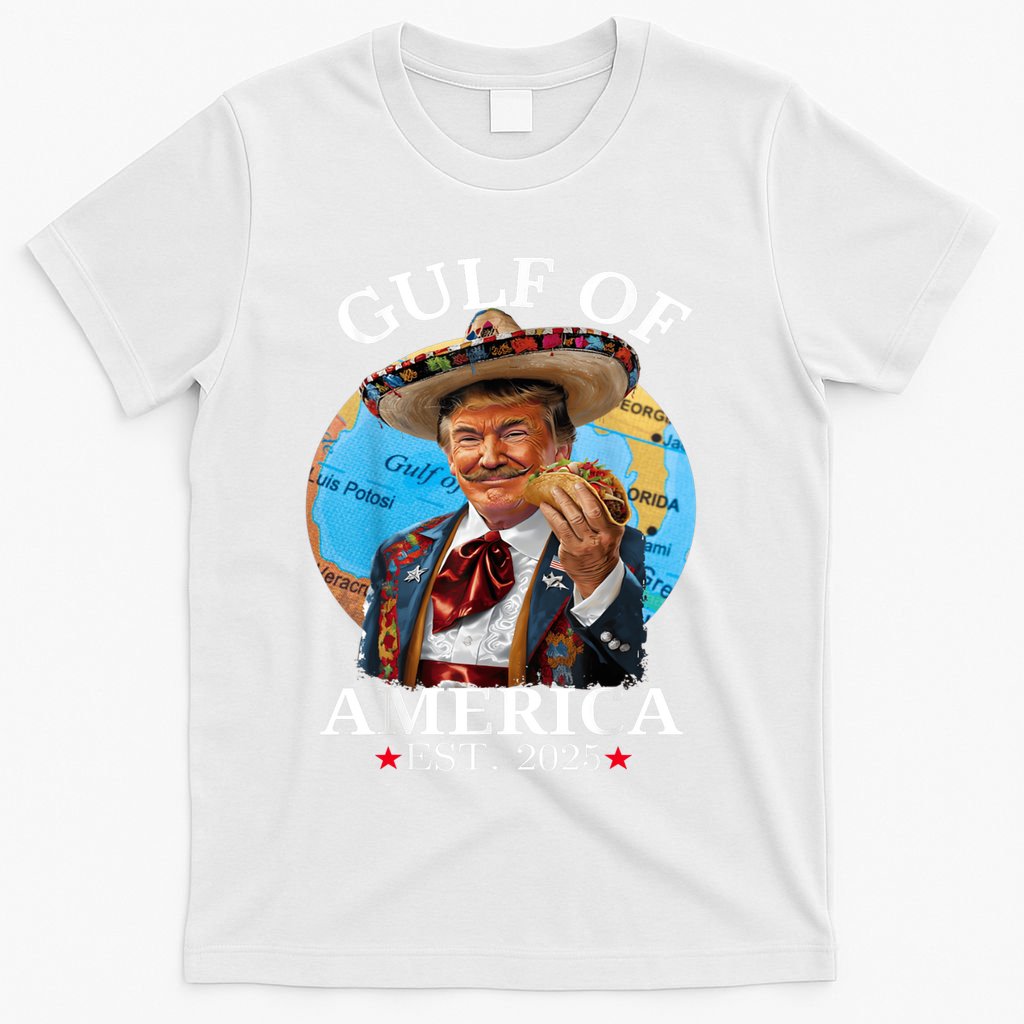 Funny Trump Gulf Of Us America Est 2025 T-Shirt