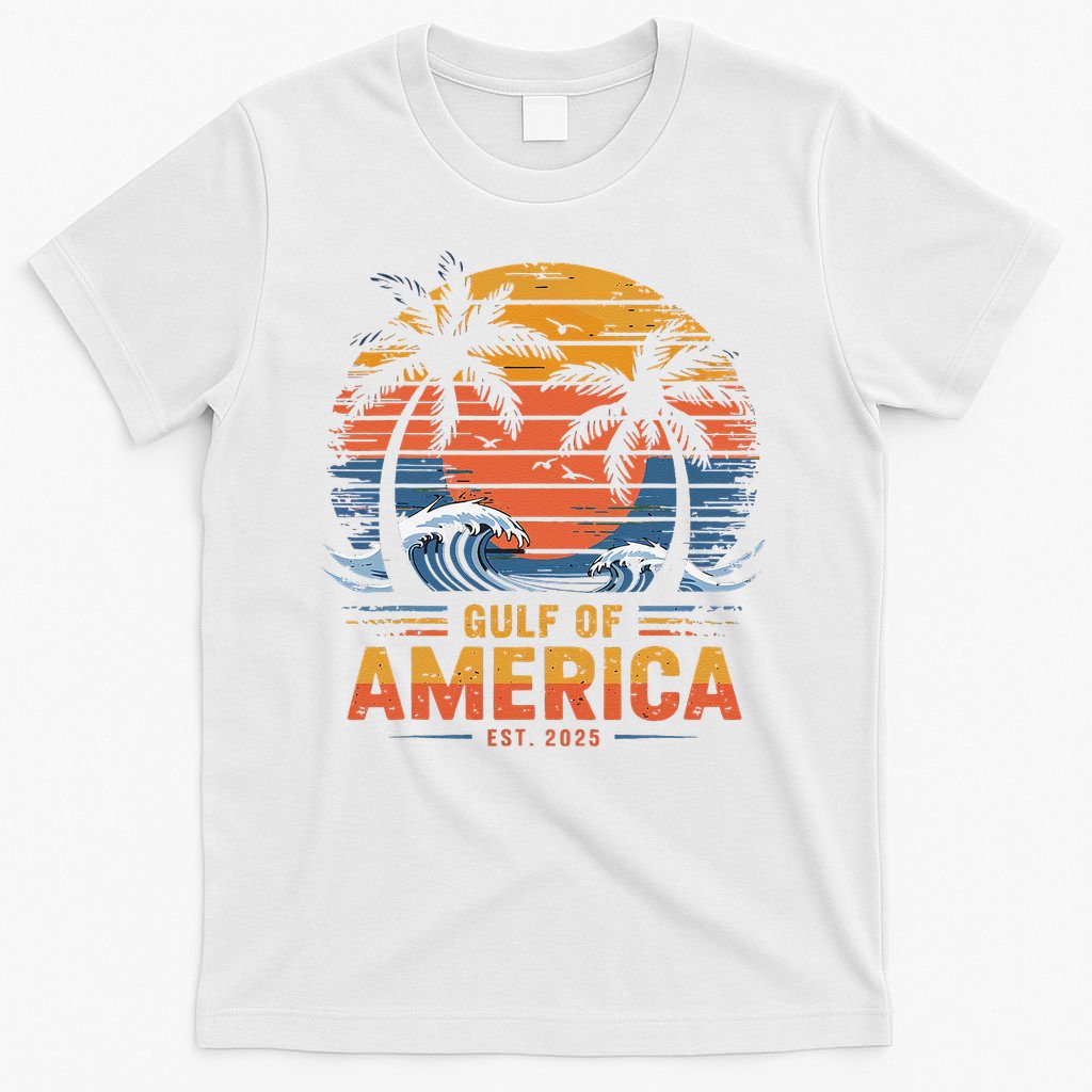 Funny Trump Gulf Of Us America 2025 Trump Merchandise T-Shirt