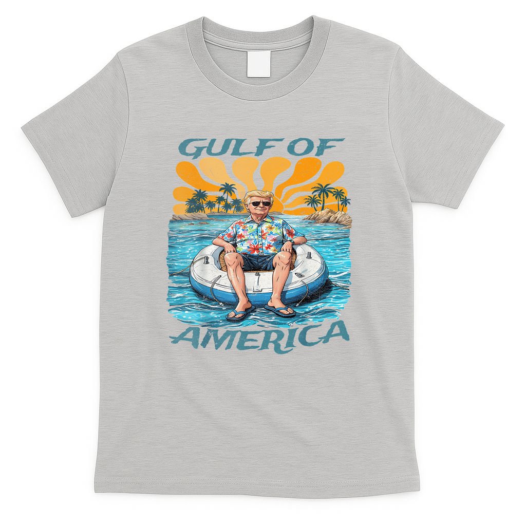 Funny Trump Gulf Of Us America Funny Kawaii Sunset T-Shirt