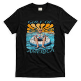 Funny Trump Gulf Of Us America Funny Kawaii Sunset T-Shirt