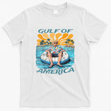 Funny Trump Gulf Of Us America Funny Kawaii Sunset T-Shirt