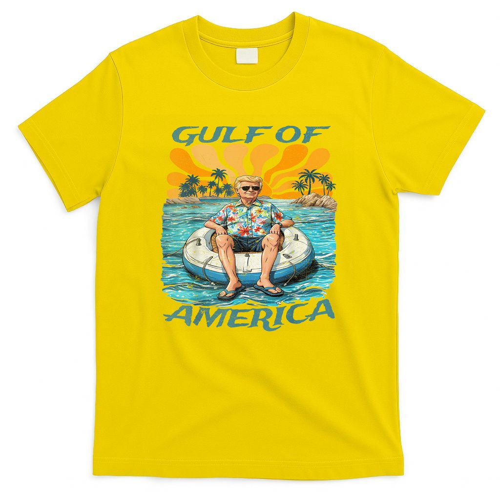 Funny Trump Gulf Of Us America Funny Kawaii Sunset T-Shirt