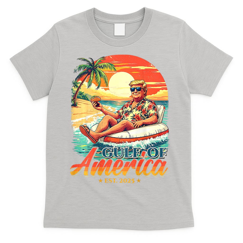 Funny Trump Gulf Of Us America Est 2025  T-Shirt