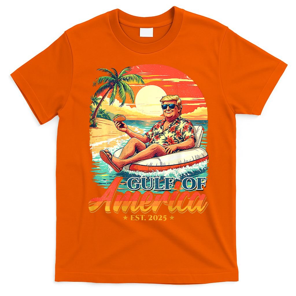 Funny Trump Gulf Of Us America Est 2025  T-Shirt