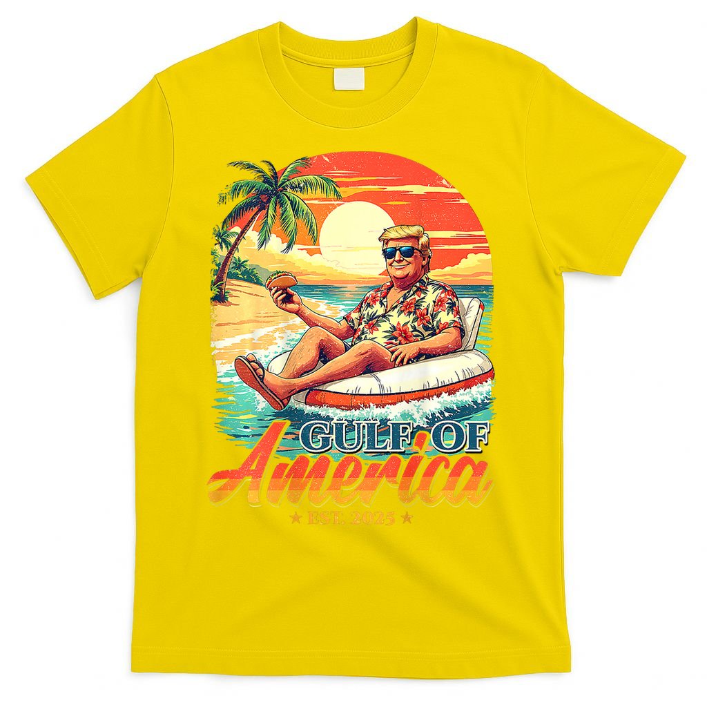 Funny Trump Gulf Of Us America Est 2025  T-Shirt