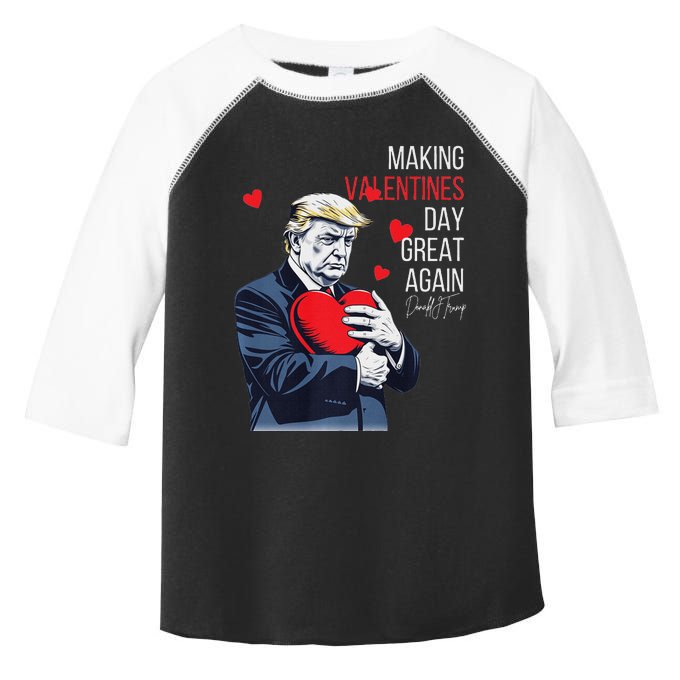 Fun Trump Is Celebrate Valentines Day Is Political Valentine Toddler Fine Jersey T-Shirt