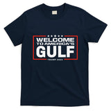 Funny Trump Mexico America Retro Welcome To AmericaS Gulf T-Shirt