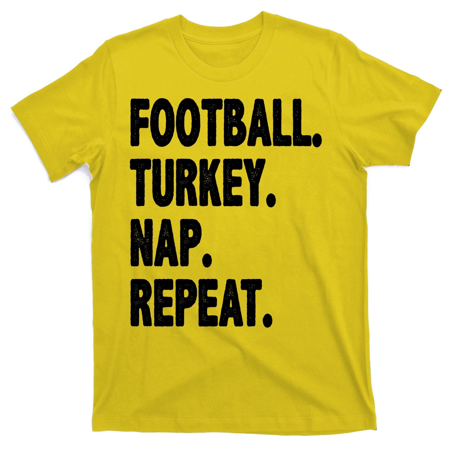 Football Turkey Nap Repeat T-Shirt