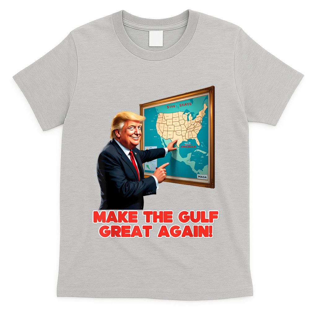 Funny Trump Renaming AmericaS Gulf Of Mexico Great Again T-Shirt