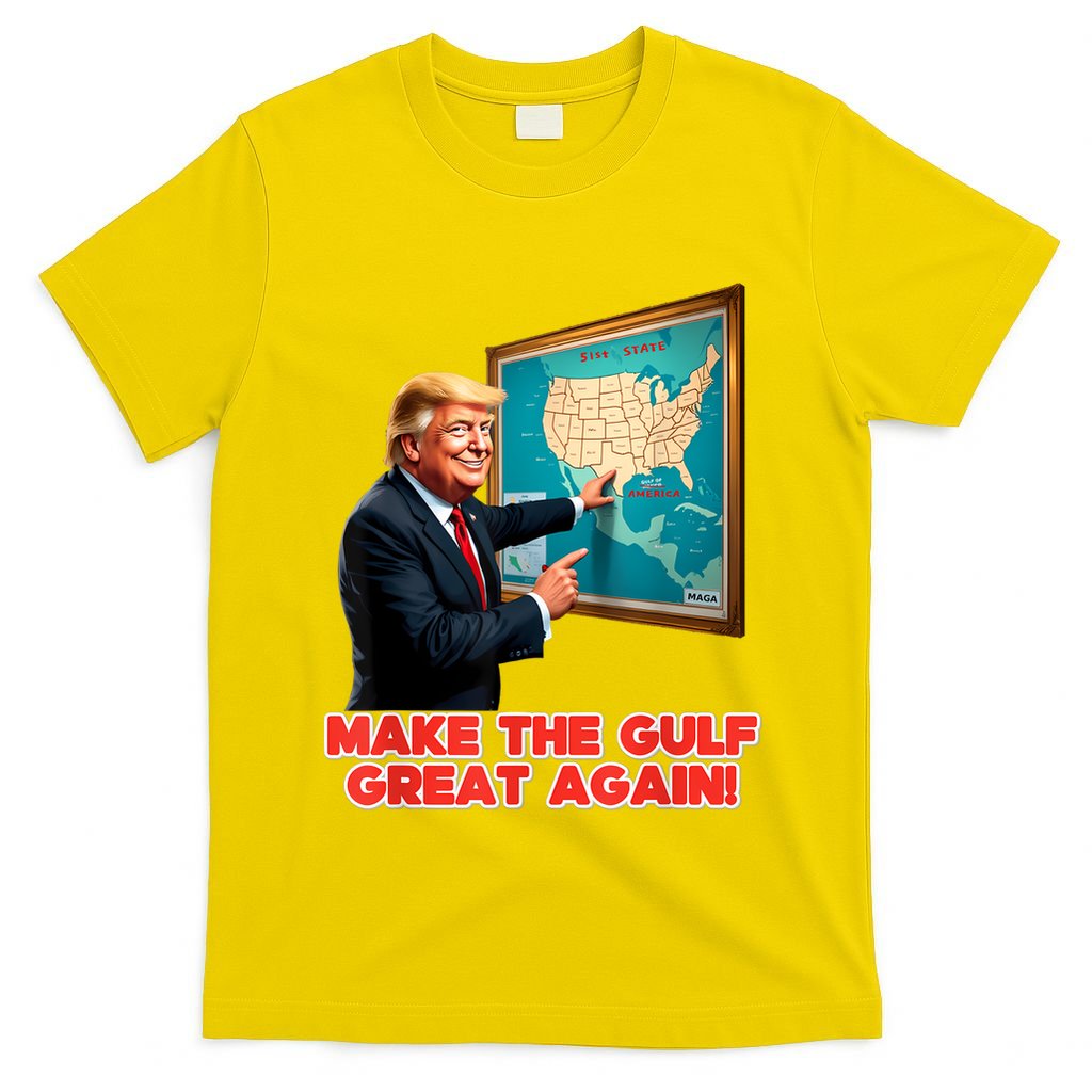 Funny Trump Renaming AmericaS Gulf Of Mexico Great Again T-Shirt