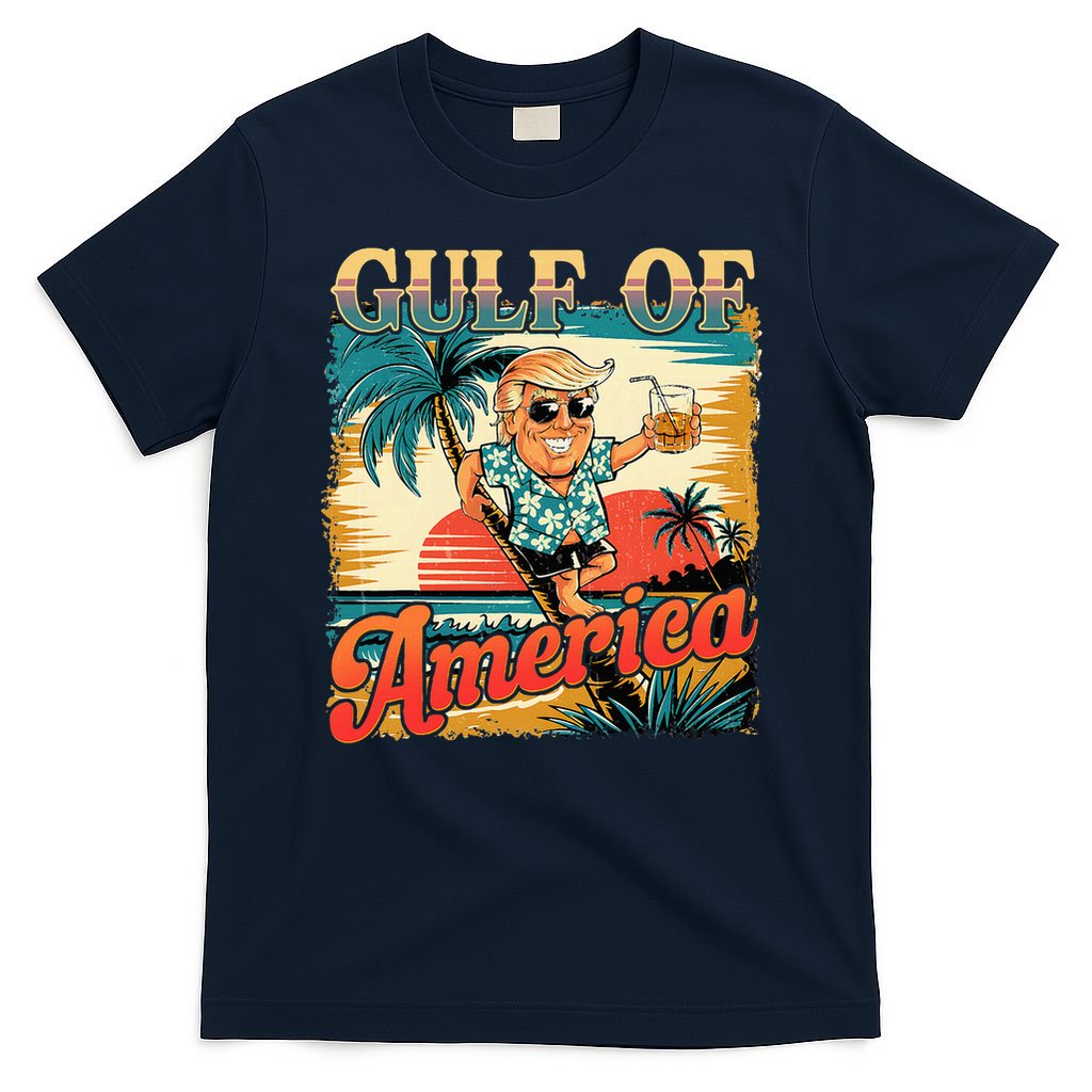 Funny Trump Shirt Gulf Of Us America Est 2025  T-Shirt