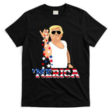 Funny Trump Salt Merica Freedom 4th Of July T-Shirt
