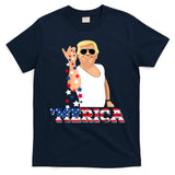 Funny Trump Salt Merica Freedom 4th Of July T-Shirt
