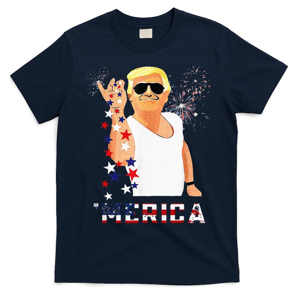 Funny Trump Salt Merica Freedom 4th Of July Gifts T-Shirt