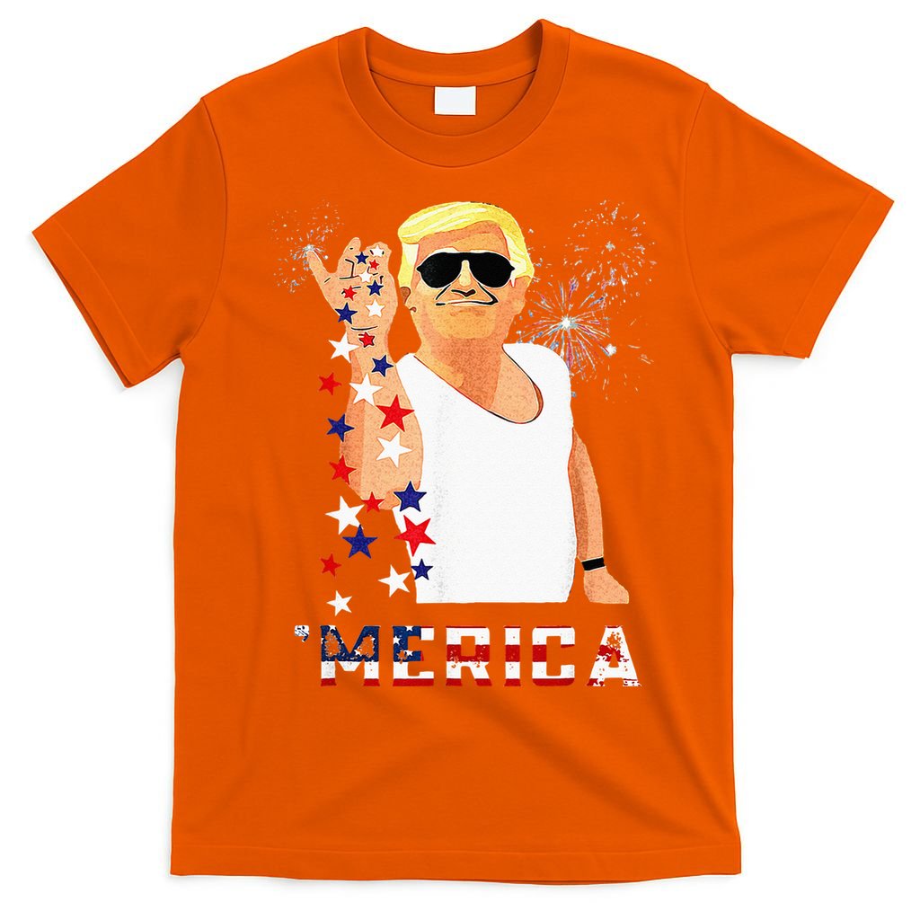 Funny Trump Salt Merica Freedom 4th Of July Gifts T-Shirt