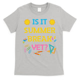 Funny Teacher Summer Break Spring Break Last Day Of School Gift T-Shirt
