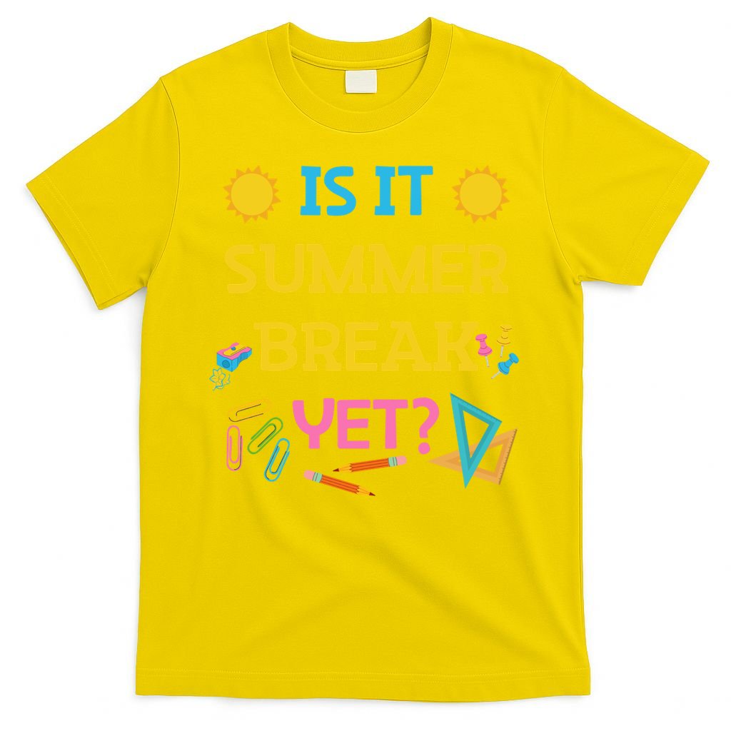 Funny Teacher Summer Break Spring Break Last Day Of School Gift T-Shirt