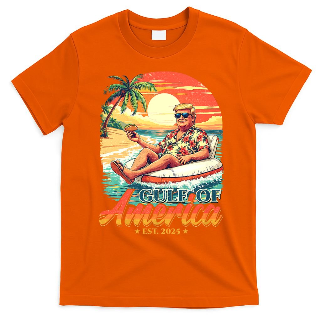 Funny Trump Shirt Gulf Of Us America Est 2025 T-Shirt