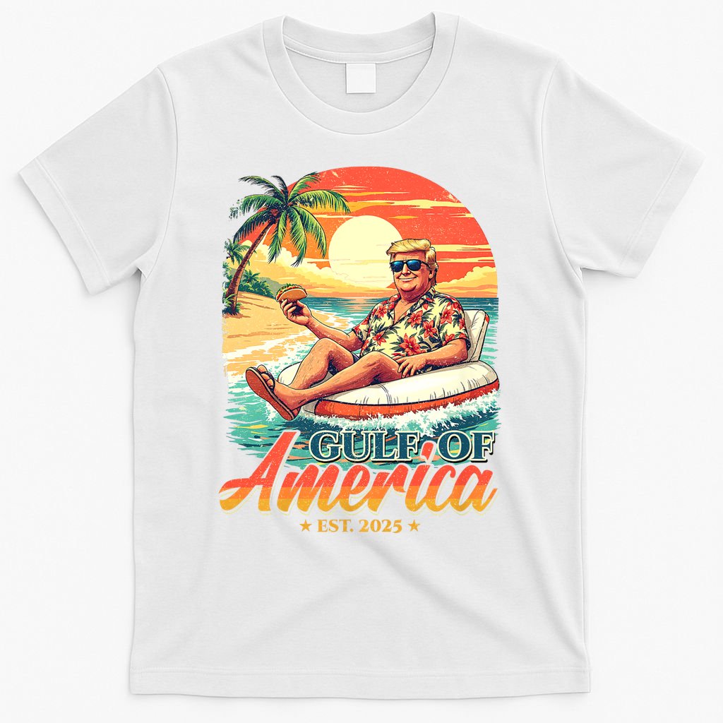Funny Trump Shirt Gulf Of Us America Est 2025 T-Shirt