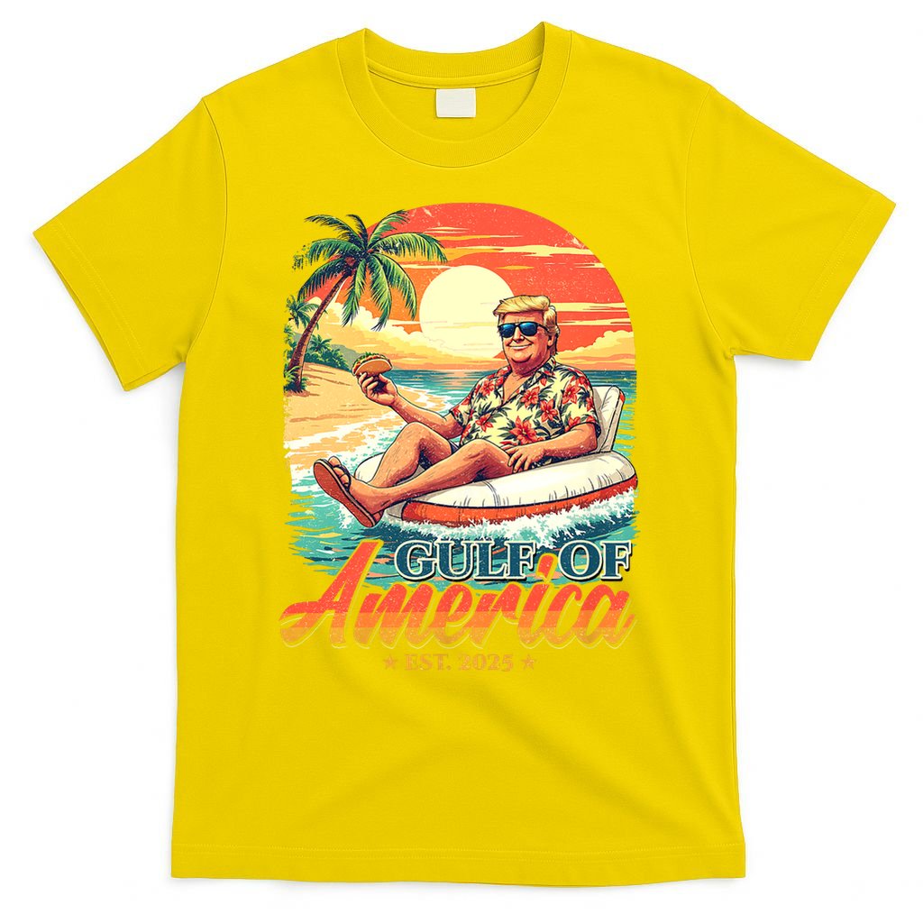 Funny Trump Shirt Gulf Of Us America Est 2025 T-Shirt