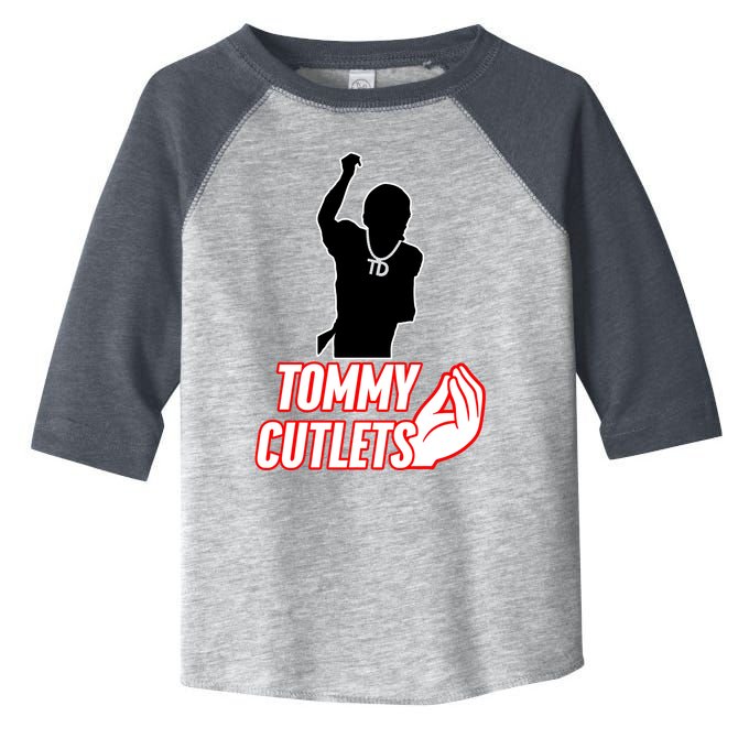 Football Td Tommy Cutlets Diamond Chain New York Italian Toddler Fine Jersey T-Shirt