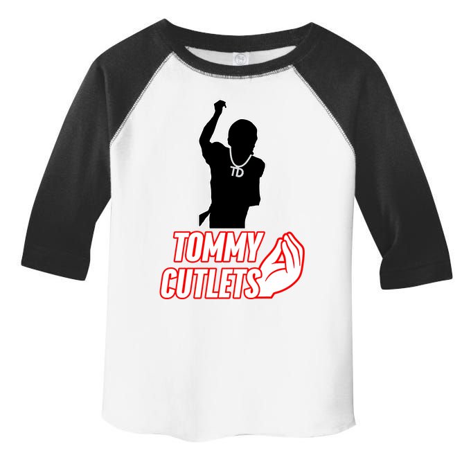 Football Td Tommy Cutlets Diamond Chain New York Italian Toddler Fine Jersey T-Shirt