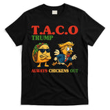 Funny Taco Trump Always Chickens Out T-Shirt